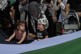 Pro-Palestine Protest Against Israel In Istanbul