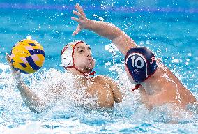 (PARIS2024) FRANCE-SAINT-DENIS-OLY-WATER POLO