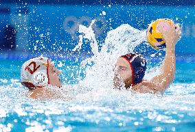 (PARIS2024) FRANCE-SAINT-DENIS-OLY-WATER POLO