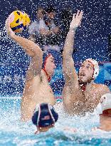 (PARIS2024) FRANCE-SAINT-DENIS-OLY-WATER POLO