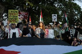 Pro-Palestine Protest Against Israel In Istanbul