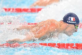 Paris 2024 - 100m Butterfly - Maxime Grousset Competing