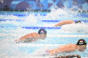 Paris 2024 - 100m Butterfly - Maxime Grousset Competing