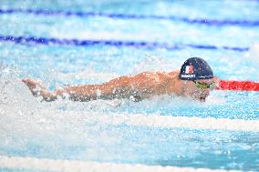 Paris 2024 - 100m Butterfly - Maxime Grousset Competing