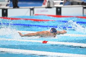 Paris 2024 - 100m Butterfly - Maxime Grousset Competing