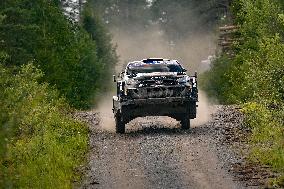 Rally race - Fia World Rally Championship  Wrc Secto Rally Finland  2024