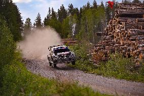 Rally race - Fia World Rally Championship  Wrc Secto Rally Finland  2024