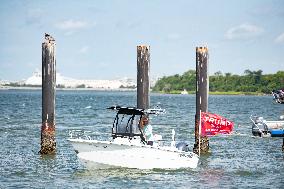 Trump Supporters Participate In The 2024 MAGA Boat Parade In Charleston, SC