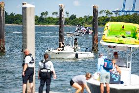 Trump Supporters Participate In The 2024 MAGA Boat Parade In Charleston, SC