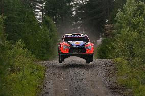 Rally race - Fia World Rally Championship  Wrc Secto Rally Finland  2024