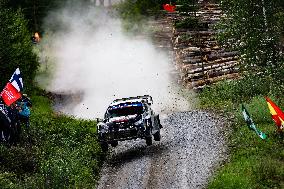 Rally race - Fia World Rally Championship  Wrc Secto Rally Finland  2024