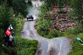 Rally race - Fia World Rally Championship  Wrc Secto Rally Finland  2024