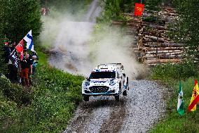 Rally race - Fia World Rally Championship  Wrc Secto Rally Finland  2024