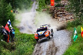 Rally race - Fia World Rally Championship  Wrc Secto Rally Finland  2024