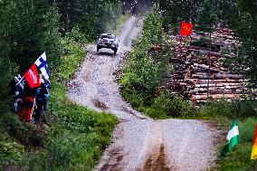 Rally race - Fia World Rally Championship  Wrc Secto Rally Finland  2024