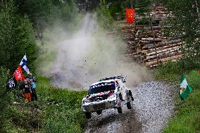 Rally race - Fia World Rally Championship  Wrc Secto Rally Finland  2024