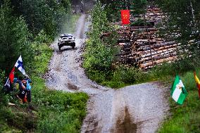 Rally race - Fia World Rally Championship  Wrc Secto Rally Finland  2024