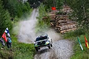 Rally race - Fia World Rally Championship  Wrc Secto Rally Finland  2024