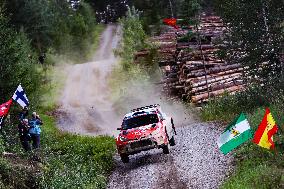 Rally race - Fia World Rally Championship  Wrc Secto Rally Finland  2024