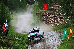 Rally race - Fia World Rally Championship  Wrc Secto Rally Finland  2024