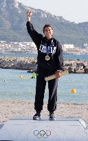 Paris 2024 - Windsurf - Marta Maggetti Of Team Italy Wins Gold