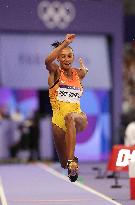 (PARIS2024) FRANCE-PARIS-OLY-ATHLETICS-TRIPLE JUMP-WOMEN