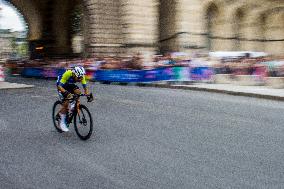 Man Cycling Road – Paris Olympic Games 2024