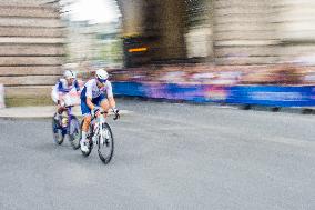 Man Cycling Road – Paris Olympic Games 2024