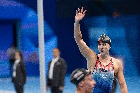 Paris 2024 - 800m Freestyle - Katie Ledecky Wins Gold