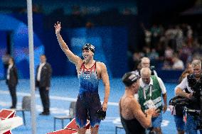 Paris 2024 - 800m Freestyle - Katie Ledecky Wins Gold