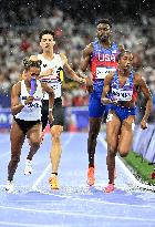 (PARIS2024) FRANCE-PARIS-OLY-ATHLETICS-4X400M RELAY-MIXED