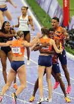 (PARIS2024) FRANCE-PARIS-OLY-ATHLETICS-4X400M RELAY-MIXED