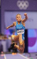 (PARIS2024) FRANCE-PARIS-OLY-ATHLETICS-TRIPLE JUMP-WOMEN