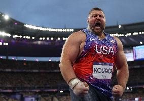 (PARIS2024) FRANCE-PARIS-OLY-ATHLETICS-SHOT PUT-MEN