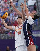 (PARIS2024) FRANCE-PARIS-OLY-3x3 BASKETBALL