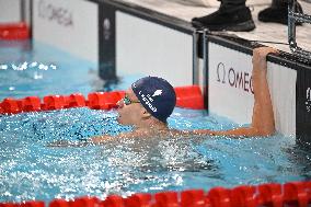 Paris 2024 - Leon Marchand At Mixed 4x100m Medley Relay