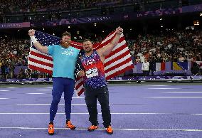 (PARIS2024) FRANCE-PARIS-OLY-ATHLETICS-SHOT PUT-MEN