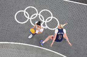 (PARIS2024) FRANCE-PARIS-OLY-3x3 BASKETBALL