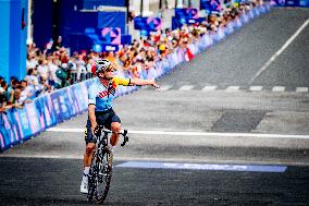 Paris 2024 - Road Race - Remco Evenepoel Wins Gold