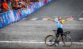 Paris 2024 - Road Race - Remco Evenepoel Wins Gold