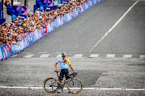 Paris 2024 - Road Race - Remco Evenepoel Wins Gold