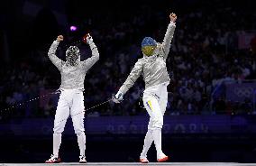 (PARIS2024) FRANCE-PARIS-OLY-FENCING