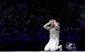 (PARIS2024) FRANCE-PARIS-OLY-FENCING