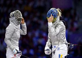 (PARIS2024) FRANCE-PARIS-OLY-FENCING