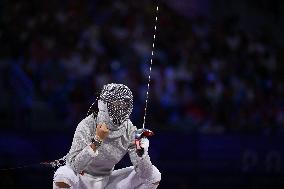 (PARIS2024) FRANCE-PARIS-OLY-FENCING