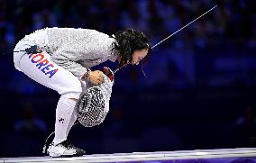 (PARIS2024) FRANCE-PARIS-OLY-FENCING