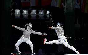 (PARIS2024) FRANCE-PARIS-OLY-FENCING