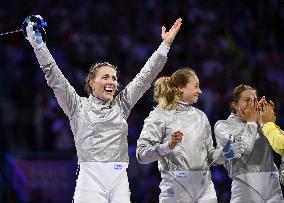 (PARIS2024) FRANCE-PARIS-OLY-FENCING