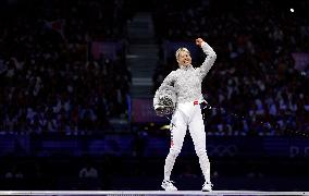 (PARIS2024) FRANCE-PARIS-OLY-FENCING