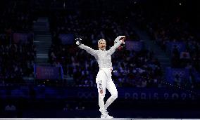 (PARIS2024) FRANCE-PARIS-OLY-FENCING